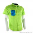 Ortovox Shirt Short Sleeve Mens Outdoor Shirt, Ortovox, Zelená, , Muži, 0016-10086, 5637182494, 4250875202351, N1-01.jpg