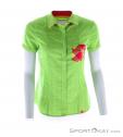 Ortovox Shirt Short Sleeve Womens Blouse, Ortovox, Vert, , Femmes, 0016-10087, 5637182826, 0, N2-02.jpg