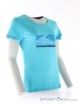 Chillaz Gandia Mountain Silhouette Womens T-Shirt, Chillaz, Bleu, , Femmes, 0004-10069, 5637192065, 0, N1-01.jpg