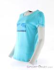 Chillaz Gandia Mountain Silhouette Womens T-Shirt, Chillaz, Bleu, , Femmes, 0004-10069, 5637192065, 0, N1-06.jpg