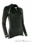 Löffler Zip-Rolli Transtex Lt Womens Functional Shirt, Löffler, Black, , Female, 0008-10128, 5637196674, 9008805788131, N1-01.jpg