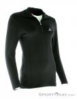 Löffler Transtex Zip-Rolli Basic Womens Running Sweater, Löffler, Black, , Female, 0008-10141, 5637196811, 9008805123130, N1-01.jpg