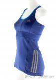 adidas SN Tank W Womens Fitness Shirt, , Blue, , Female, 0002-10513, 5637215944, , N1-06.jpg