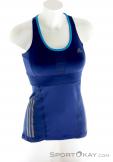 adidas SN Tank W Womens Fitness Shirt, , Blue, , Female, 0002-10513, 5637215944, , N2-02.jpg