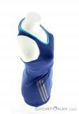 adidas SN Tank W Womens Fitness Shirt, adidas, Bleu, , Femmes, 0002-10513, 5637215944, 4053511718779, N3-18.jpg