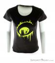 SportOkay.com Graffiti Print Womens Leisure Shirt, , Black, , Female, 0125-10067, 5637237576, , N3-03.jpg