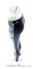 adidas Stellasport Thight Denim Womens Fitness Pants, adidas, Modrá, , Ženy, 0002-10626, 5637326112, 4055012066502, N3-08.jpg
