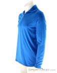 Löffler Transtex Zip-Rolli Basic CF Mens Running Sweater, Löffler, Blue, , Male, 0008-10164, 5637350853, 9006063018816, N1-06.jpg