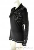 Löffler Thermo Velours Pulli Kristall Womens Running Sweater, , Black, , Female, 0008-10167, 5637350877, , N1-06.jpg
