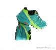 Salomon Speedcross 3 Pro Womens Trail Running Shoes, Salomon, Turquesa, , Mujer, 0018-10311, 5637360719, 0, N2-17.jpg