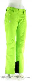 Salomon Iceglory Pant Womens Ski Pants, Salomon, Green, , Female, 0018-10335, 5637369615, 9020115124782, N1-01.jpg