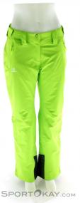 Salomon Iceglory Pant Womens Ski Pants, Salomon, Vert, , Femmes, 0018-10335, 5637369615, 9020115124782, N2-02.jpg
