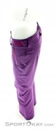 Salomon Iceglory Pant Womens Ski Pants, Salomon, Purple, , Female, 0018-10335, 5637369621, 887850636913, N3-08.jpg