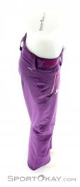 Salomon Iceglory Pant Womens Ski Pants, Salomon, Purple, , Female, 0018-10335, 5637369621, 887850636913, N3-18.jpg