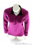Salomon Discovery 1/2 Zip Damen Skisweater, , Pink-Rosa, , Damen, 0018-10338, 5637369639, , N3-03.jpg