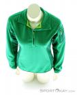 Salewa Plose 2 PL W Half-Zip Womens Outdoor Sweater, , Green, , Female, 0032-10172, 5637380847, , N3-03.jpg