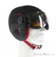 Alpina Carat LE Visor HM Kids Ski Helmet, Alpina, Black, , Boy,Girl, 0027-10054, 5637397407, 4003692227669, N1-01.jpg