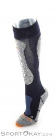 X-Socks Skiing Light Ski Socks, X-Bionic, Bleu, , Hommes,Femmes,Unisex, 0228-10000, 5637434083, 8300783004649, N2-07.jpg