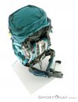 Deuter Aircontact 60+10L SL Womens Backpack, , Turquoise, , Female, 0078-10111, 5637457430, , N4-09.jpg