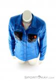 Ortovox Swisswool Shirt Womens Outdoor Jacket, Ortovox, Modrá, , Ženy, 0016-10277, 5637458077, 0, N3-03.jpg