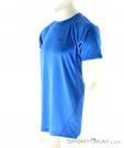Salewa Puez Dry SS Tee Mens Outdoor T-Shirt, , Blue, , Male, 0032-10192, 5637464226, , N1-06.jpg