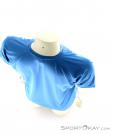 Salewa Puez Dry SS Tee Mens Outdoor T-Shirt, , Bleu, , Hommes, 0032-10192, 5637464226, , N4-14.jpg