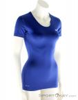 Nike Pro Cool Womens Fitness Shirt, Nike, Blue, , Female, 0026-10312, 5637464856, 091208517063, N1-01.jpg