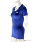 Nike Pro Cool Womens Fitness Shirt, Nike, Azul, , Mujer, 0026-10312, 5637464856, 091208517063, N1-06.jpg