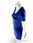 Nike Pro Cool Womens Fitness Shirt, Nike, Blue, , Female, 0026-10312, 5637464856, 091208517063, N2-07.jpg