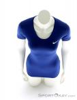 Nike Pro Cool Womens Fitness Shirt, , Blue, , Female, 0026-10312, 5637464856, , N3-03.jpg