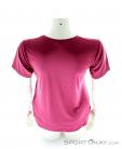 Salewa Puez Mountain Dry SS Tee Womens Outdoor T-Shirt, , Purple, , Female, 0032-10218, 5637464942, , N3-13.jpg