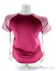 Salewa Pedroc Dry SS Tee Womens Outdoor T-Shirt, Salewa, Fialová, , Ženy, 0032-10219, 5637464946, 4053865428928, N3-13.jpg