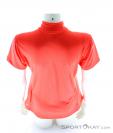 Salewa Pedroc Dry SS HZ Tee Womens Outdoor T-Shirt, , Orange, , Femmes, 0032-10220, 5637464955, , N3-13.jpg