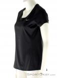 Nike Dri-FIT Contour Womens Running T-Shirt, , Black, , Female, 0026-10277, 5637465089, , N1-06.jpg