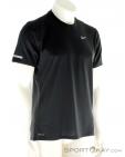 Nike Dri-FIT Contour Mens Running T-Shirt, Nike, Noir, , Hommes, 0026-10284, 5637465109, 826218501890, N1-01.jpg
