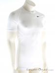 Nike Pro Cool Compression Mens Fitness Shirt, Nike, Blanc, , Hommes, 0026-10302, 5637465139, 885179943002, N1-01.jpg