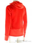 Salewa Ortles PTC Highloft FZ Hoody Womens Outdoor Sweater, Salewa, Red, , Female, 0032-10238, 5637465618, 4053865417915, N1-11.jpg
