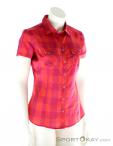 Ortovox Rockn Wool Cool SS Stretch Back Womens Outdoor Shirt, , Red, , Female, 0016-10307, 5637468005, , N1-01.jpg