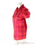 Ortovox Rockn Wool Cool SS Stretch Back Womens Outdoor Shirt, , Red, , Female, 0016-10307, 5637468005, , N1-06.jpg