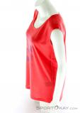 Ortovox Merino Cool SS Mountain Print Womens Outdoor T-Shirt, , Red, , Female, 0016-10310, 5637468039, , N2-07.jpg