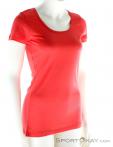 Ortovox Merino Cool SS Slogan Print Womens Outdoor T-Shirt, , Red, , Female, 0016-10312, 5637468049, , N1-01.jpg