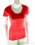 Ortovox Merino Cool SS Slogan Print Womens Outdoor T-Shirt, , Red, , Female, 0016-10312, 5637468049, , N2-02.jpg