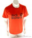 Jack Wolfskin Pride Funktion 65 Mens Outdoor T-Shirt, Jack Wolfskin, Rouge, , Hommes, 0230-10062, 5637470118, 4055001087891, N2-02.jpg