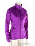 Black Diamond Flow State Womens Softshell Ski Touring Jacket, , Purple, , Female, 0056-10295, 5637476120, , N1-01.jpg