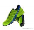 Salomon Speedcross 3 Pro Mens Trail Running Shoes, , Green, , Male, 0018-10446, 5637483588, , N2-07.jpg