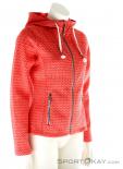 Icepeak Lunette FZ Hoodie Womens Leisure Sweater, Icepeak, Rojo, , Mujer, 0041-10142, 5637484091, 6438336737798, N1-01.jpg