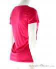 Super Natural V Neck Tee 140 Womens Outdoor T-Shirt, , Pink, , Female, 0208-10041, 5637485158, , N1-16.jpg