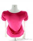 Super Natural V Neck Tee 140 Womens Outdoor T-Shirt, , Pink, , Female, 0208-10041, 5637485158, , N3-13.jpg
