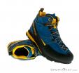 La Sportiva Boulder X Mid Hommes Chaussures de randonnée Gore-Tex, La Sportiva, Bleu, , Hommes, 0024-10265, 5637491345, 8020647397877, N1-01.jpg