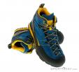 La Sportiva Boulder X Mid Mens Hiking Boots Gore-Tex, La Sportiva, Blue, , Male, 0024-10265, 5637491345, 8020647397877, N2-02.jpg
